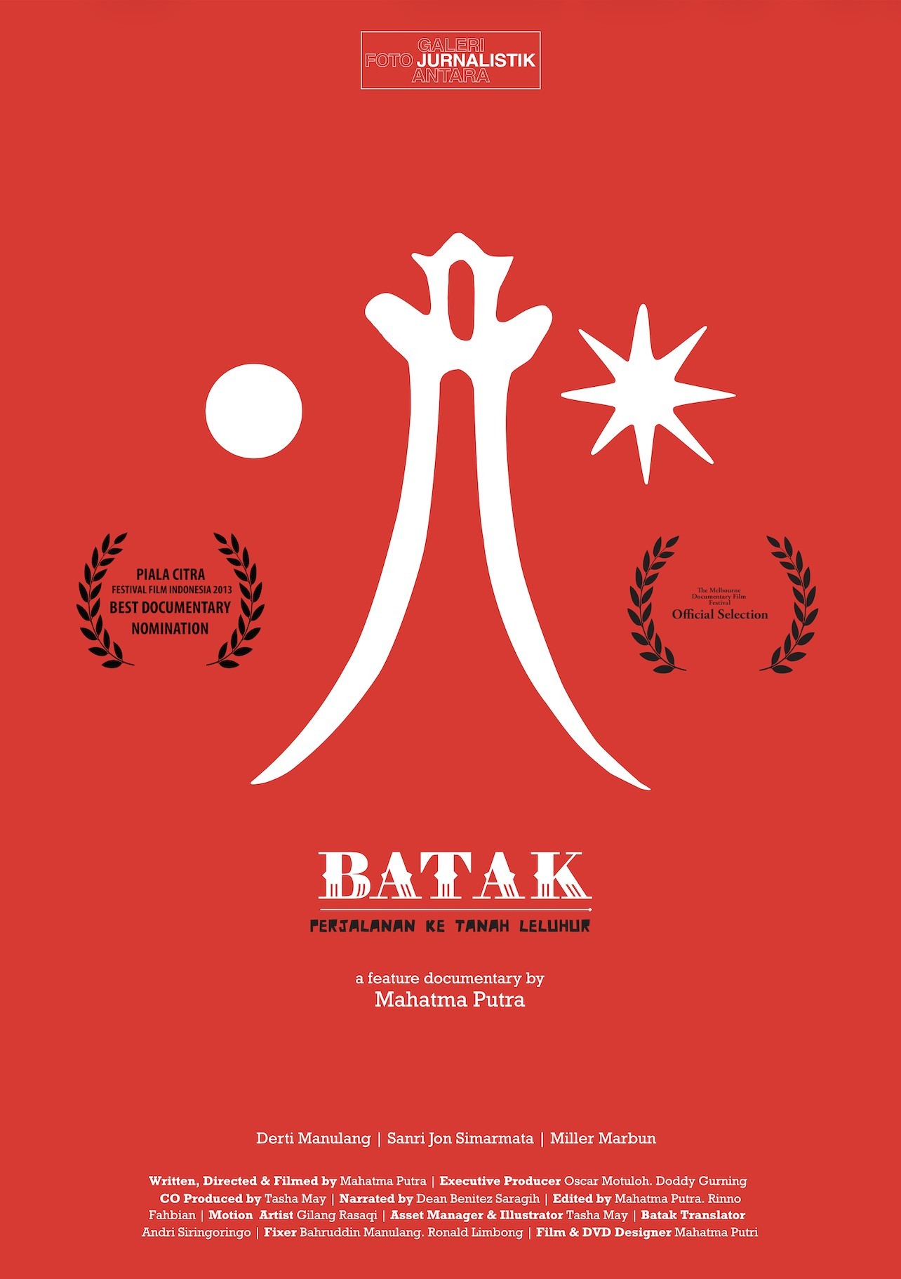 Poster Batak, Perjalanan ke Tanah Leluhur