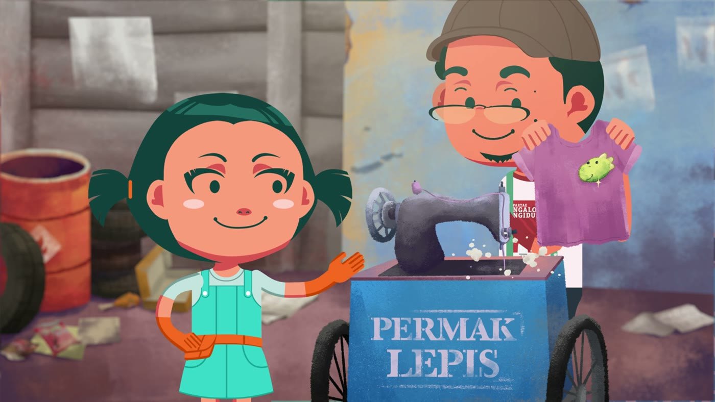 Still from Sampah Sandi